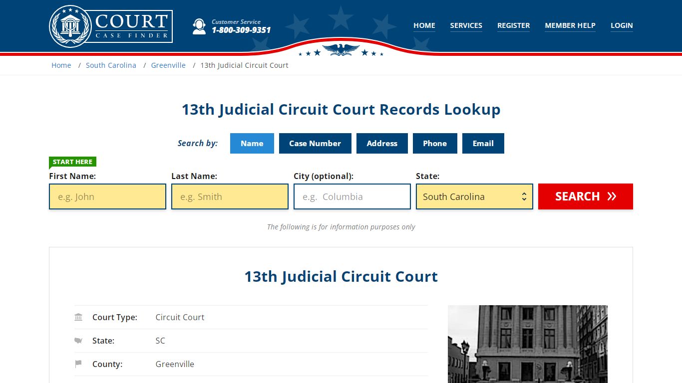 13th Judicial Circuit Court Records Lookup - CourtCaseFinder.com